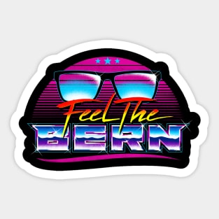 Bernie Sanders Feel the Bern Sticker